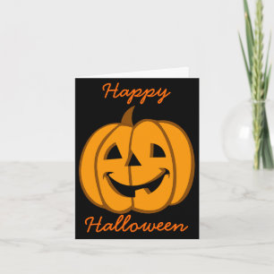 Linterna 3 de Jack O de la tarjeta de Halloween