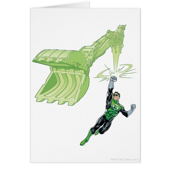 Linterna verde - Comic, con máquina (Frente)