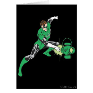 Linterna verde con linterna 2