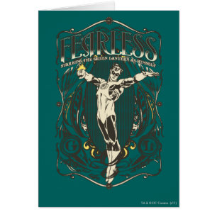 Linterna verde - Poster "intrépido"