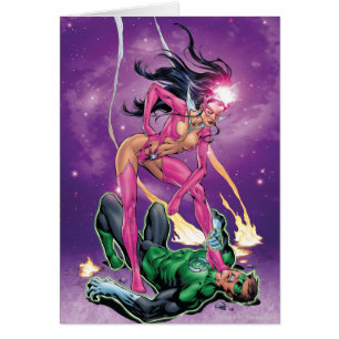 Linterna verde y zafiro estelar - Color