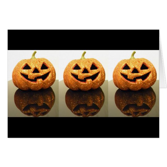 linternas de Jack-o' Tarjeta De Felicitación