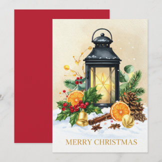 Linternas Navideñas Acogedoras Feliz Navidad Fiest