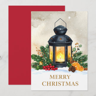 Linternas Navideñas Acogedoras Feliz Navidad Fiest