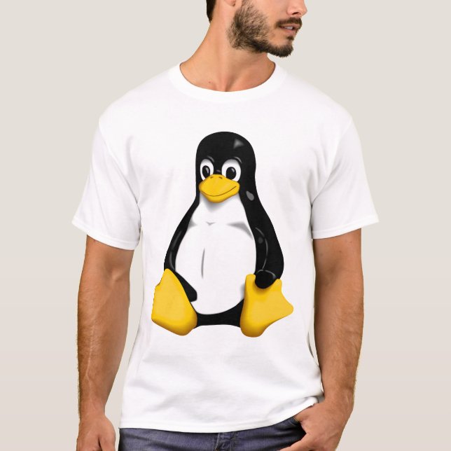 Linux/accionado por la camiseta del ubuntu (Anverso)