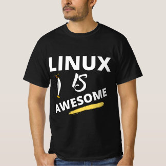 Linux es una increíble camiseta