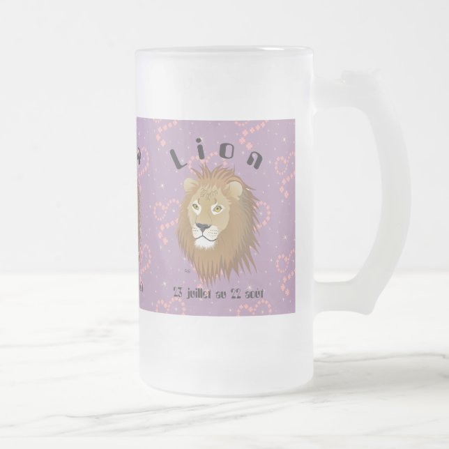 Lion 23 juillet au 22 août taza (Derecha)
