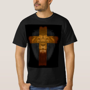 LION DE JUDAH JESUS Camisetas cristianas