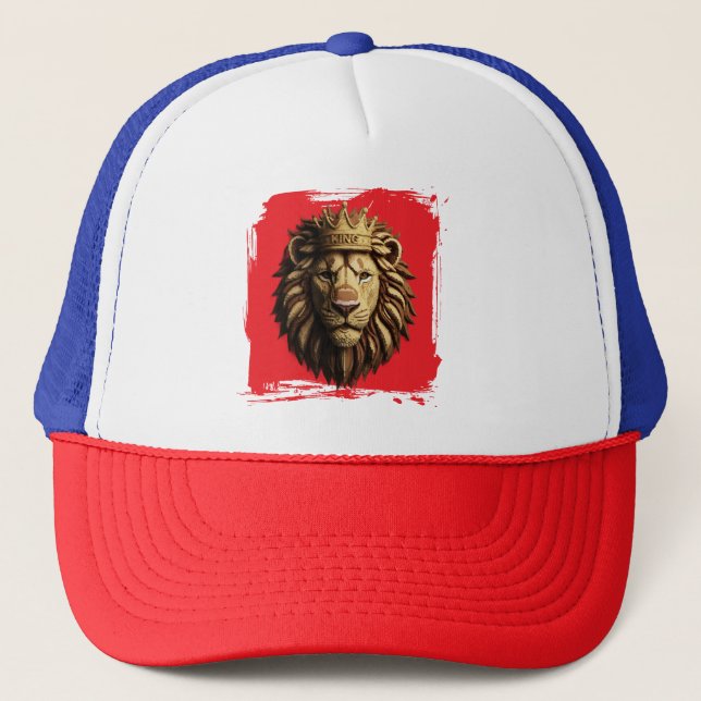 Lion Fierce Cap | ferus Animal Design Gorra (Anverso)