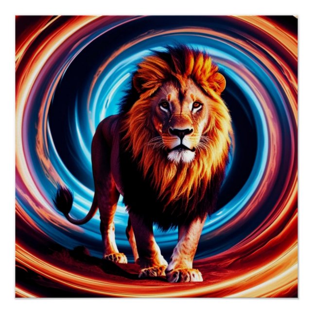 Lion Gyre Poster (Anverso)