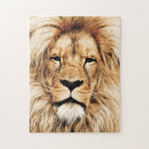 Lion Jigsaw Puzzle Face