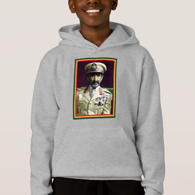 Lion of Judah Jah Army INI Haile Selassie Rasta (Anverso)