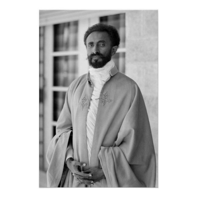 Lion of Judah Jah Rastafari Reggae Roots Poster (Anverso)