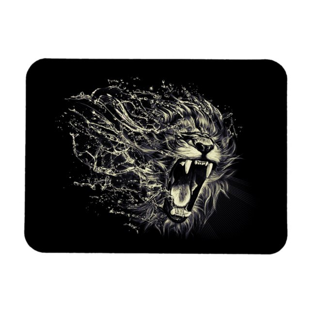 Lion of Judah - Rastafara reggae Rasta imán - (Horizontal)