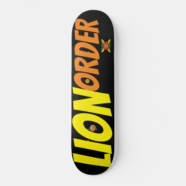 LION ORDER Patineta (Anverso)