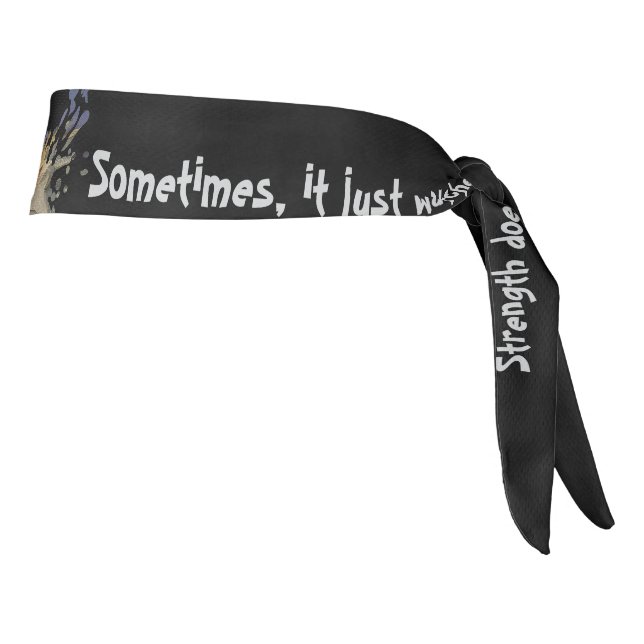 Lion Papercut Workout Sweatband (Girar 90)
