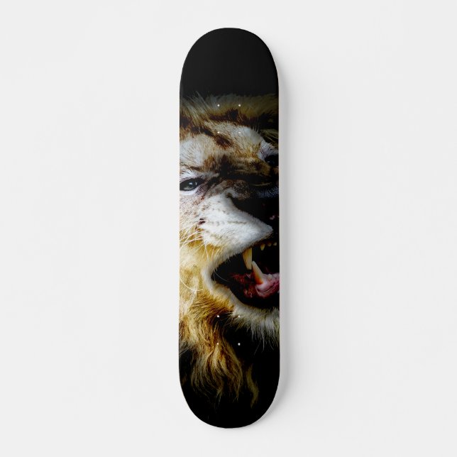 Lion Skateboard Deck Design (Anverso )