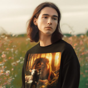 LION Y LAS CAMISETAS CRISTIANAS DE LAMB