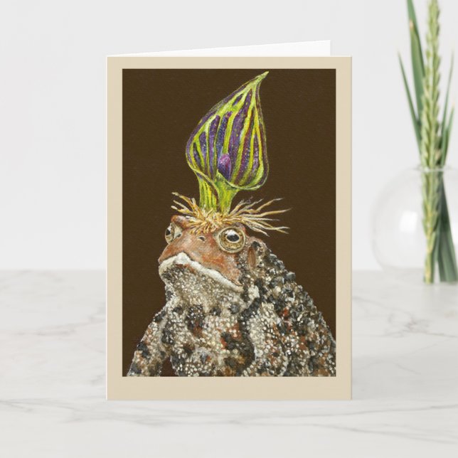 Lionel la tarjeta de saludo Toad (Anverso)