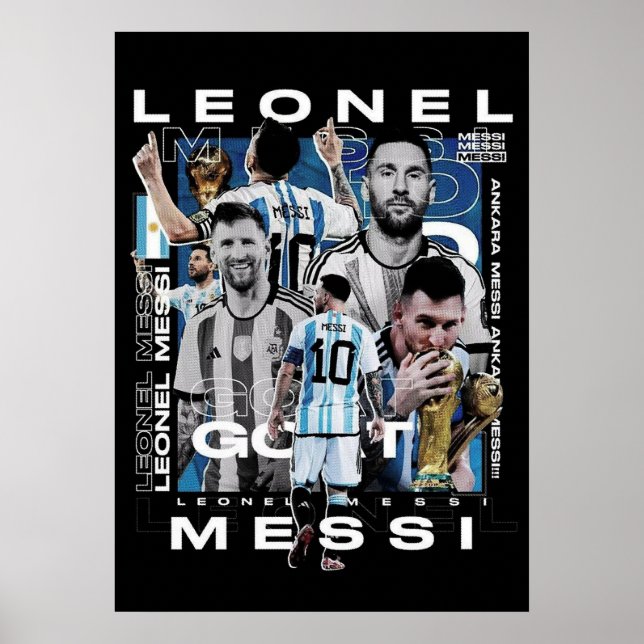 lionel messi, fan de messi, arte messi, jersey, (Frente)