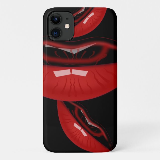 Lips para iPhone 11 para Funda (Reverso)