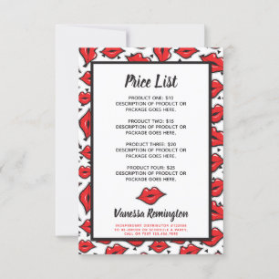 Lipstick Distribuidor Lista de Precios de Producto