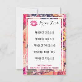 Lipstick Distribuidor Price List Floral Kiss Lips