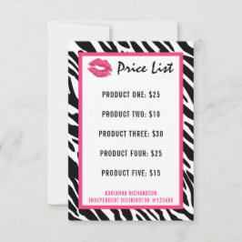 Lipstick Distribuidor Price List Zebra Kiss Lips