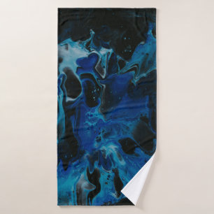 Líquido psicodélico azul oscuro