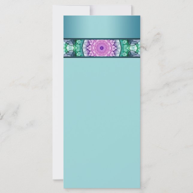 Lirio de agua moderna mandala (Anverso)