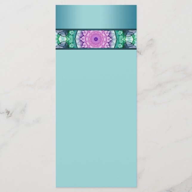 Lirio de agua moderna mandala (Anverso)