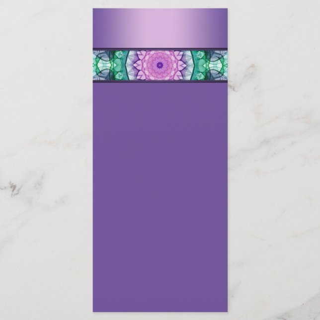 Lirio de agua moderna mandala (Anverso)