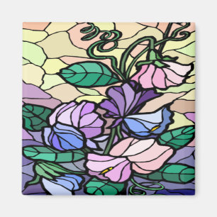 Lirio de cristal de la mancha del imán de The