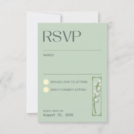 Lirio de los Valles - RSVP Verde Sage