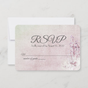 lirio del valle ramo y mariposa RSVP