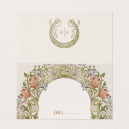 Lirio Nombre Tarjetas Boda Tabla Vintage