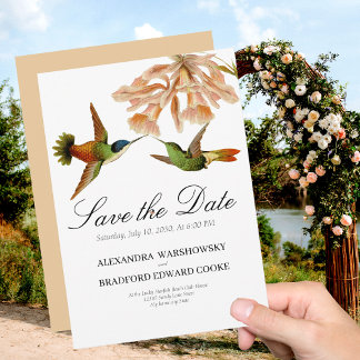 Lirio rosa de Rubor, colibrí elegante de bodas