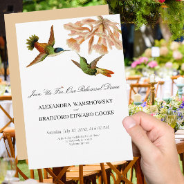 Lirio rosa de Rubor, colibrí elegante de bodas