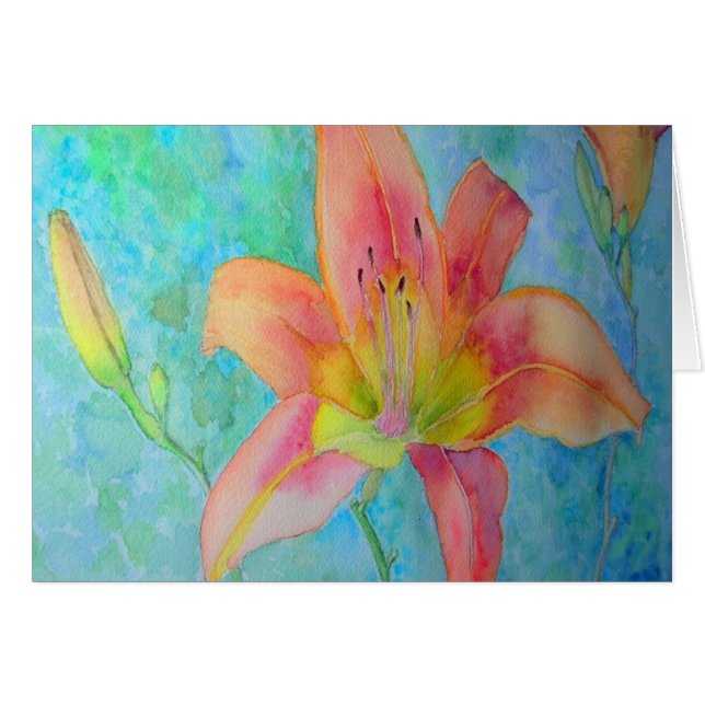 Lirio tigrado (Anverso (Horizontal))