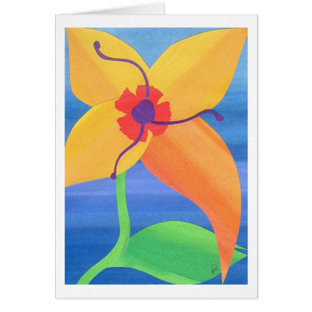 Lirio tigrado de oro (Frente)