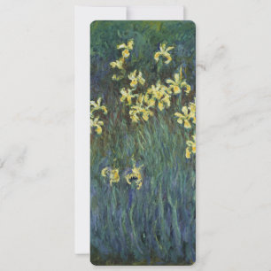 Lirios amarillos por Claude Monet, Arte fino vinta