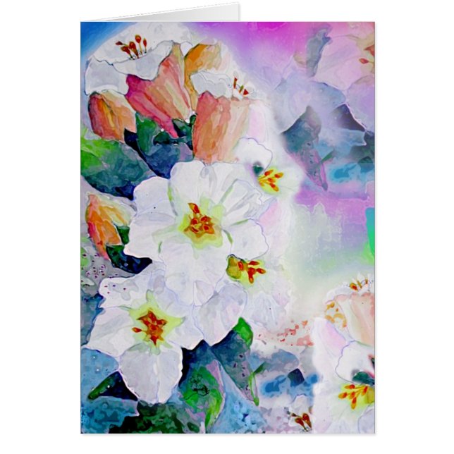 Lirios blancos (Frente)