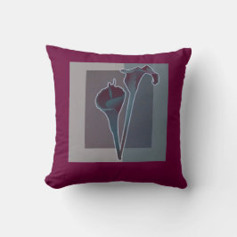 Lirios contemporáneos de la almohada del diseñador