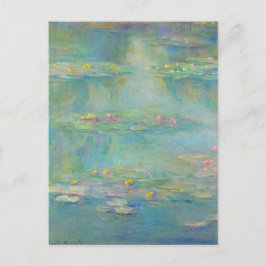 Lirios de agua 3 de Claude Monet Tarjeta postal