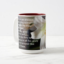 Lirios del campo - taza