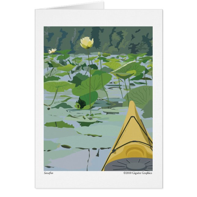 Lirios en el sasafrás (Frente)