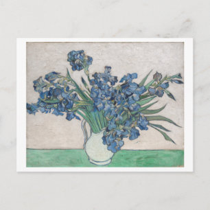 Lirios por Vincent Van Gogh Tarjeta Postal Floral