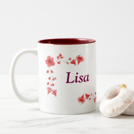 Lisa name Mug - Copa de café Personalizado con un