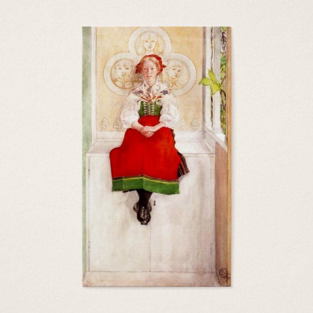 Lisbeth con su vestido de recién nacido (Frente)