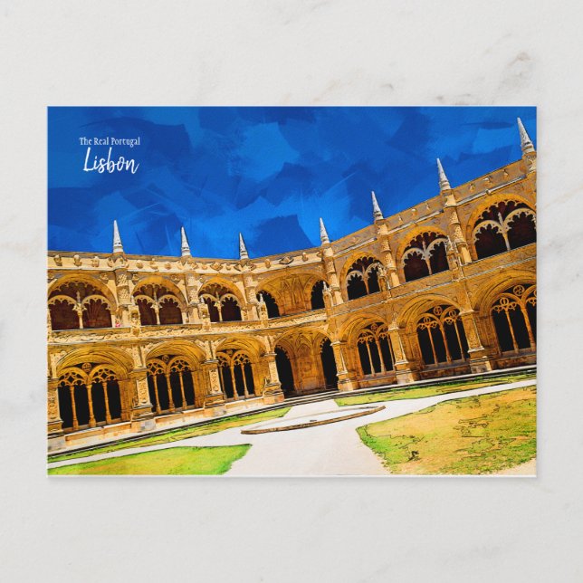 Lisboa- La verdadera postal portuguesa (Anverso)